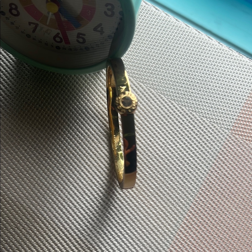 Coach Gold  Bangle Bracelet
